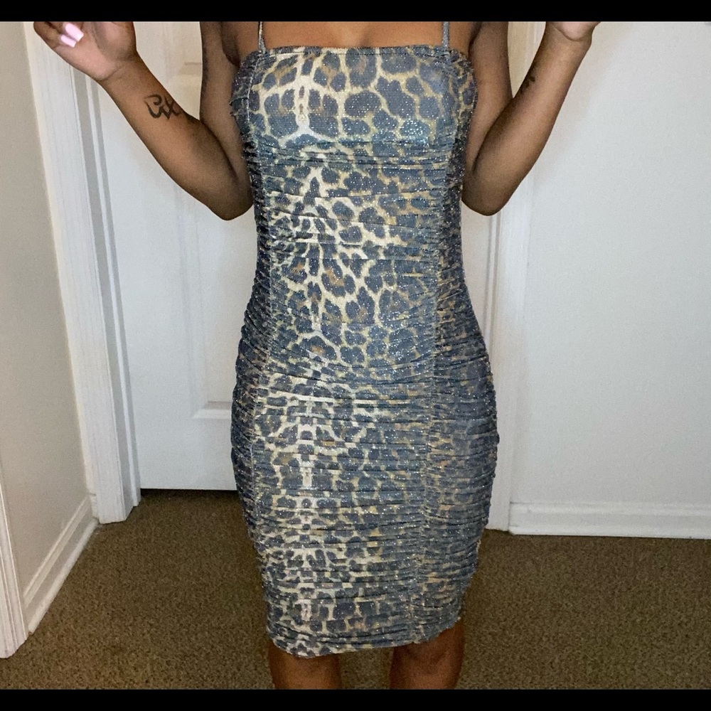 ANIMAL PRINT MAXI DRESS